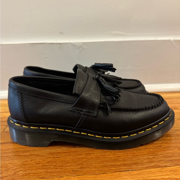 Doc Marten Adrian Black Tassel Loafer - Picture 1 of 6